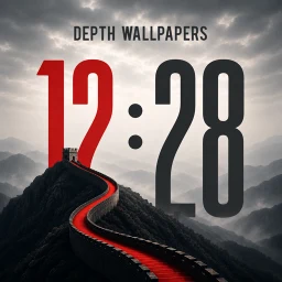 Icono de Depth Wallpapers 4k Live Clock